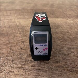 Vintage Watch Nintendo Game Boy Black Watch Untested